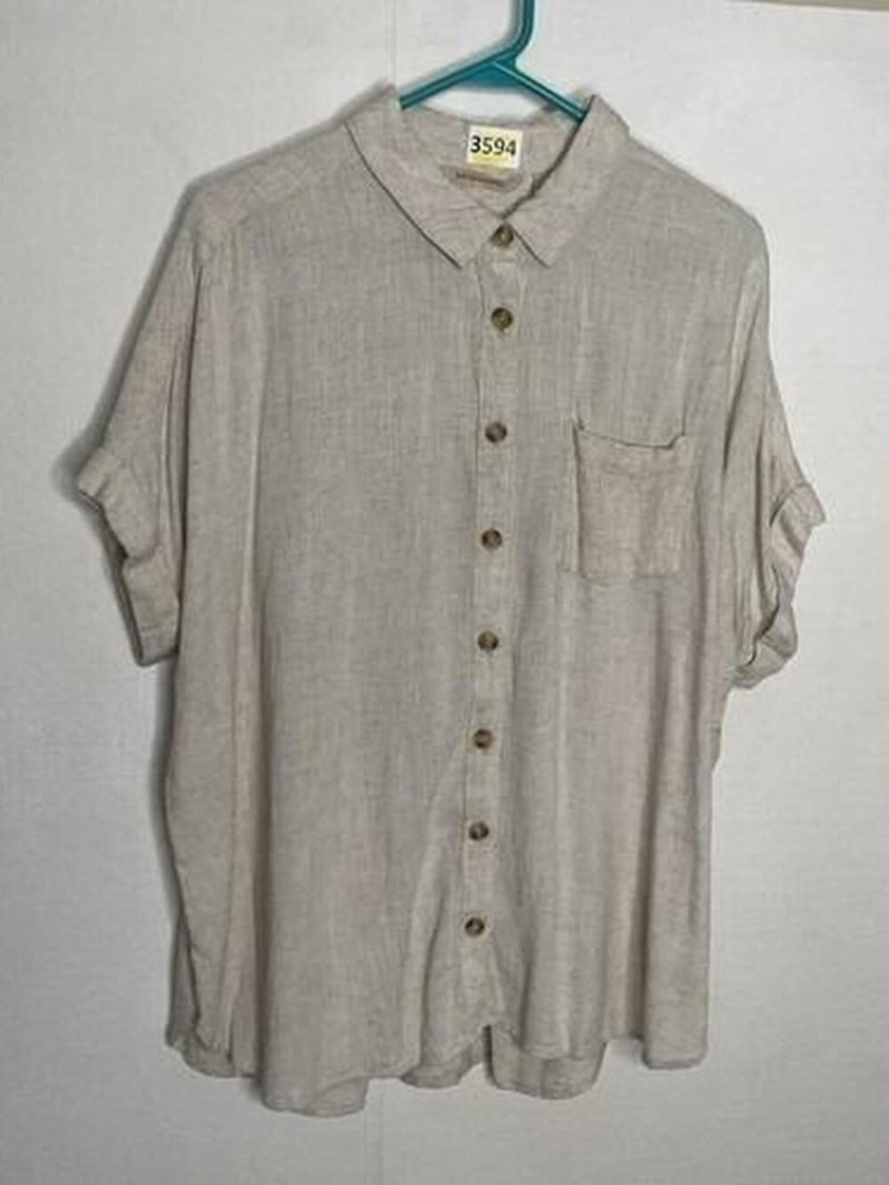 Soft Surroundings Women's Tan Shirt
